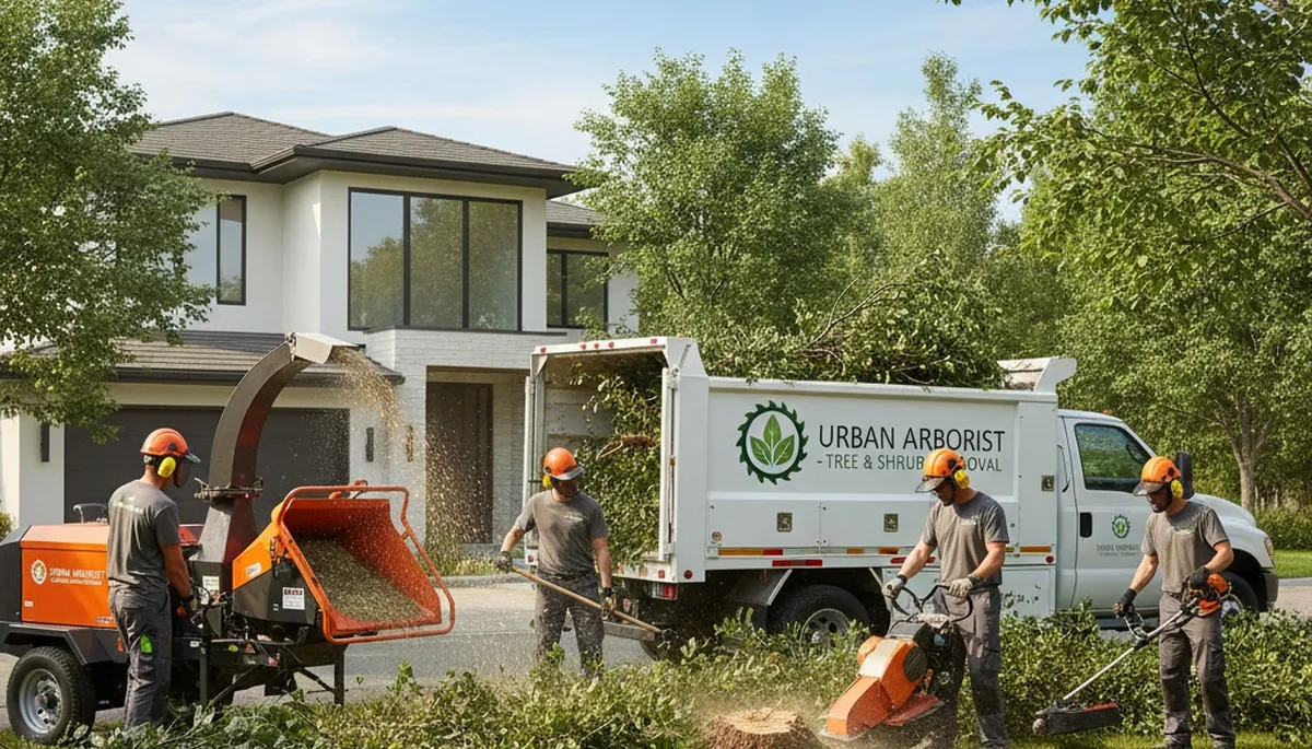 Professional shrub removal service in Oak Park, IL by Chop Chop Tree experts