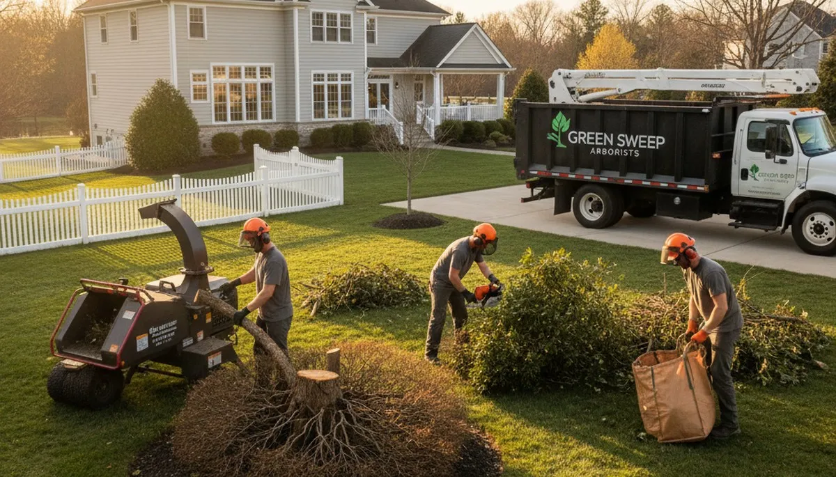 Professional shrub removal service in Oak Park, IL by Chop Chop Tree experts