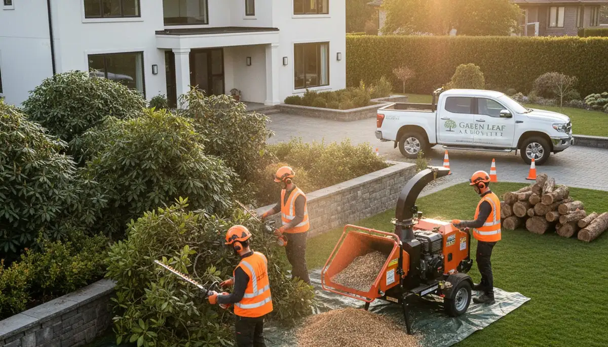 Professional shrub removal service in Oak Park, IL by Chop Chop Tree experts